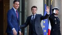 Emmanuel Macron y Pedro Sánchez 20220321