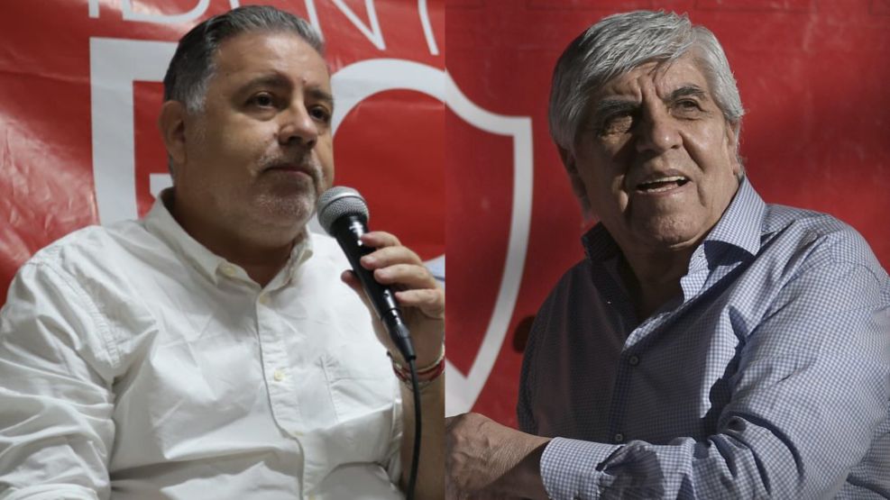 Fabián Doman y Hugo Moyano