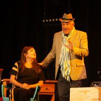 Arnaldo André, Claribel Medina y Jazmín Laport