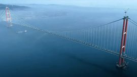 El nuevo puente tiene una extensión de acceso a acceso de 4,6 kilómetros.