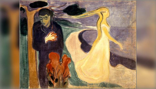 Pintura Separación, Edward Munch (1896)