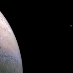 La sonda Juno fue lanzada el 5 de agosto de 2011 y entró en la órbita de Júpiter el 4 de julio de 2016 para estudiar la formación y el desarrollo del planeta. 