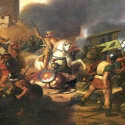 El 28 de marzo del año 845 París es saqueada por los vikingos comandados por Ragnar Lodbrok.