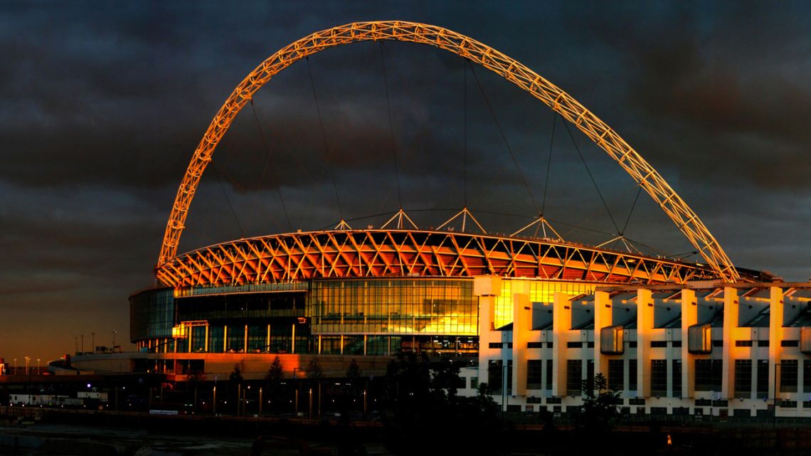 Wembley stadium.