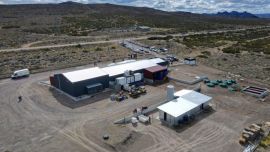 La planta modelo fue inaugurada en Piedra del Aguila.