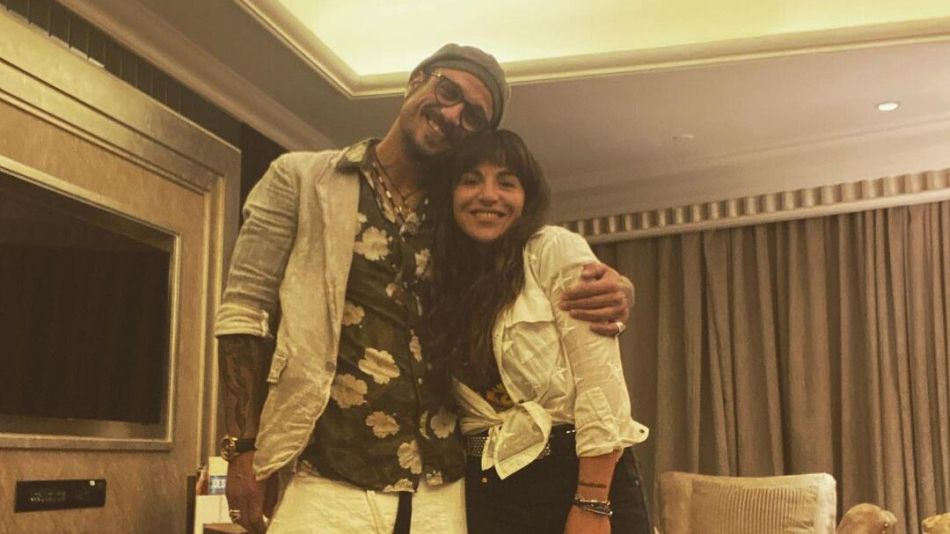Gianinna Maradona y Daniel Osvaldo ya no esconden su reconciliación
