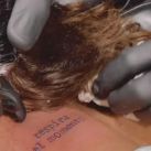 Luciano Castro sorprendió con un tattoo con un llamativo mensaje