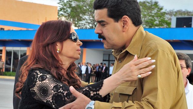 Cristina Fernandez y Nicolas Maduro 20220325