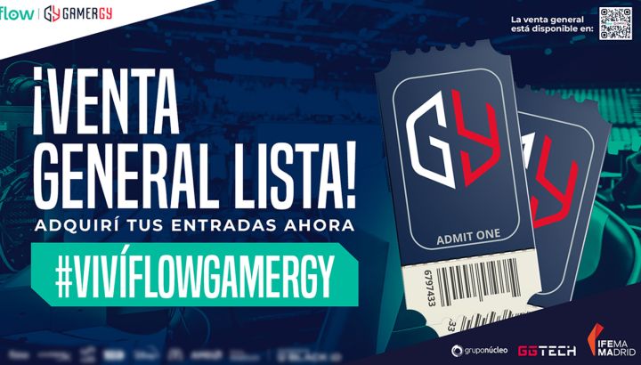 Ya están a la venta las entradas para Flow Gamergy, el evento que recibe a la LLA