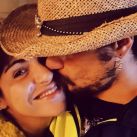 Gianinna Maradona y Daniel Osvaldo entregados en un tierno beso 