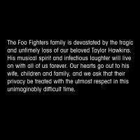 Conmoción por la muerte de Taylor Hawkins, baterista de Foo Fighters