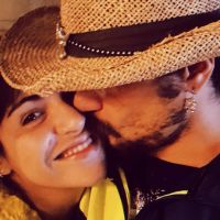 Gianinna Maradona y Daniel Osvaldo entregados en un tierno beso