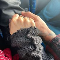 Gianinna Maradona y Daniel Osvaldo entregados en un tierno beso