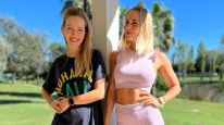Luisana Lopilato bailó twerking embarazada con Juli Puente