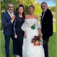 Natalia Lobo se casó con Ariel Polaco en una soñada boda