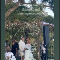 Natalia Lobo se casó con Ariel Polaco en una soñada boda