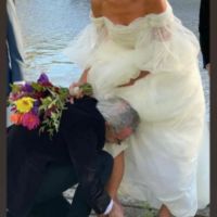 Natalia Lobo se casó con Ariel Polaco en una soñada boda
