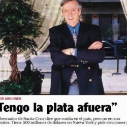 Néstor Kirchner en NOTICIAS  | Foto:CEDOC