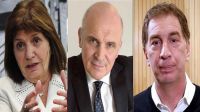 Patricia Bullrich, José Luis Espert y Diego Santilli 20220329