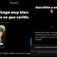 Cande Tinelli en Only Fans