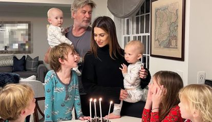 Alec, Hilaria Baldwin y sus hijos