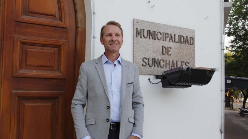 Gonzalo Toselli, intendente de Sunchales