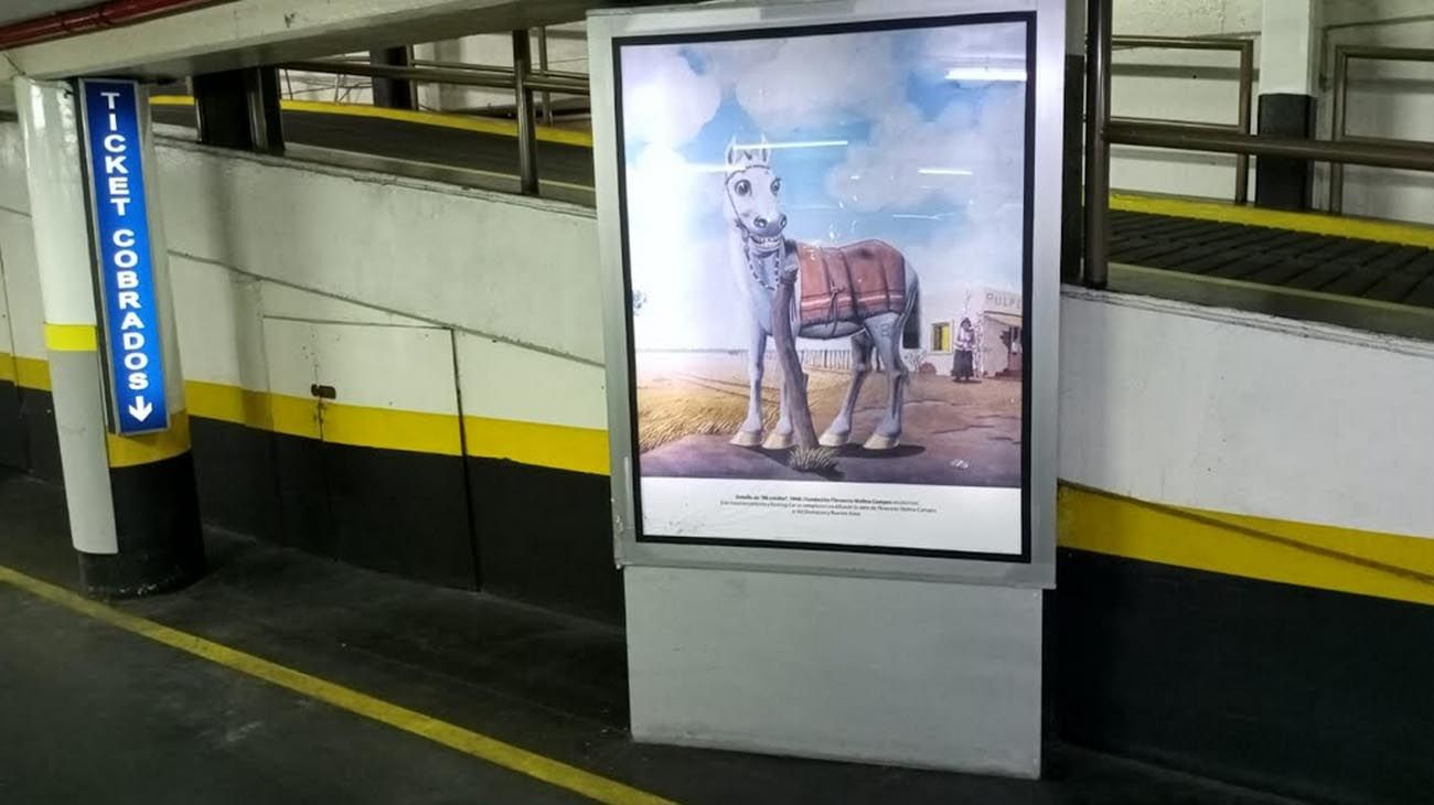 Las obras serán exhibidas en distintos estacionamientos de la Ciudad de Buenos Aires