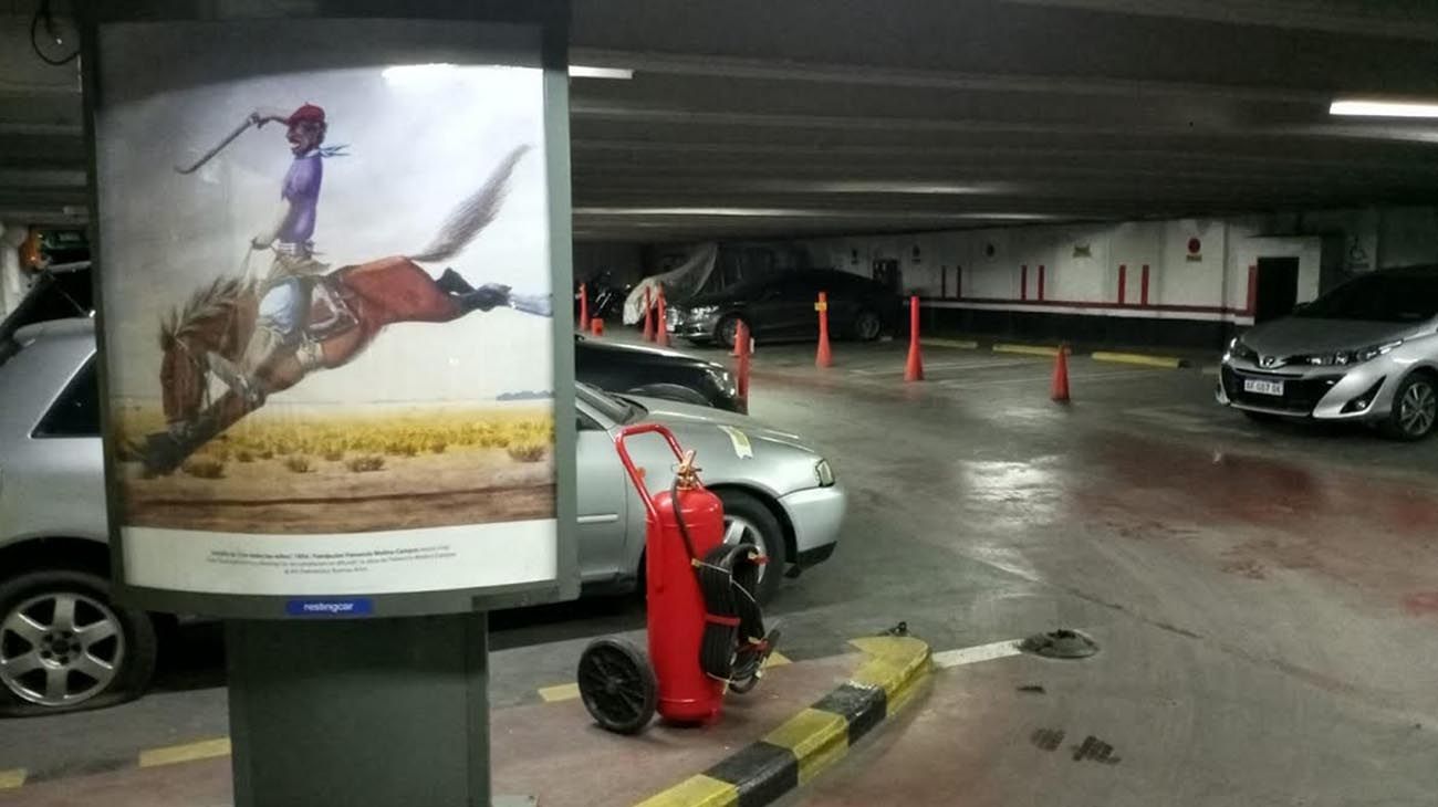 Las obras serán exhibidas en distintos estacionamientos de la Ciudad de Buenos Aires