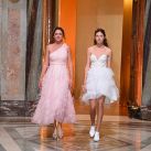 Las hijas de Nicole Neumann y Pamela David, debutaron en la pasarela del Argentina Fashion Week