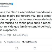 Delfina Chaves reveló un gesto de su hermana Paula que no le gustó nada