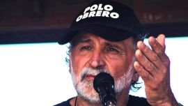 Quién es Eduardo Belliboni, el piquetero crítico de Mauricio Macri y Cristina Kirchner que lidera los acampes contra el gobierno