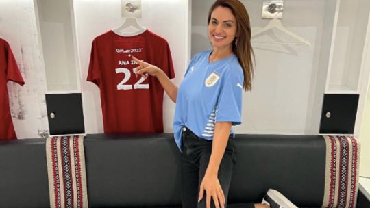 Ana Inés Martinez en Al Bayt Stadium, Qatar