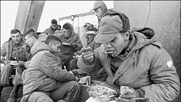 Guerra de Malvinas.