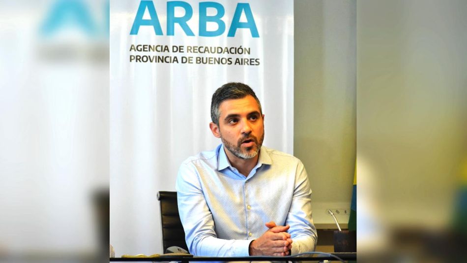 El titular de ARBA, Cristian Girard 20220331