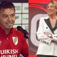Marcelo Gallardo y Alina Moine: el mensaje que confirma que estarían juntos