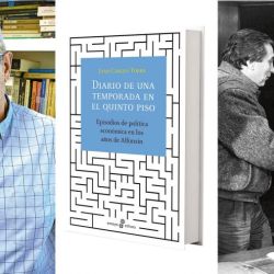 Juan Carlos Torre y su libro | Foto:Cedoc