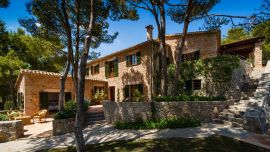 Son Bunyola, la finca de lujo de Richard Branson en Mallorca, España.