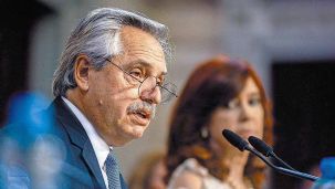 Alberto Fernández y Cristina Fernández de Kirchner