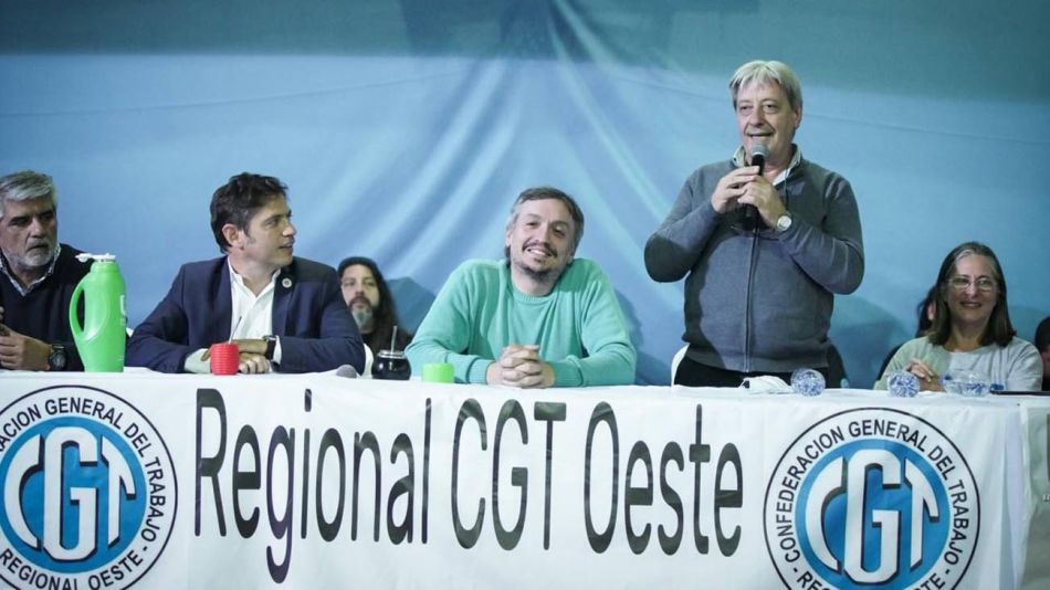 Máximo en la asunción de la conducción de la CGT Regional Oeste 20220405