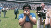 Subastan la camiseta que Maradona usó frente Inglaterra en México 86