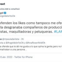 El gesto de Ana Rosenfeld que generó el enojo de Ángel de Brito