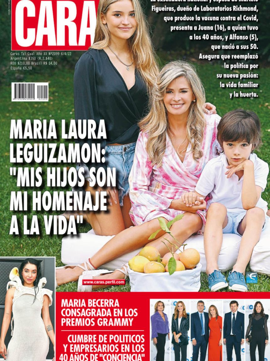 María Laura Leguizamon: "Mis hijos son mi homenaje a la vida"