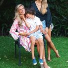 María Laura Leguizamón junto a sus hijos: "La vida familiar es mi tesoro"