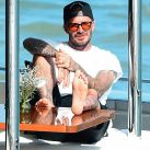 Las fotos de David y Victoria Beckham navegando en su millonario yate 