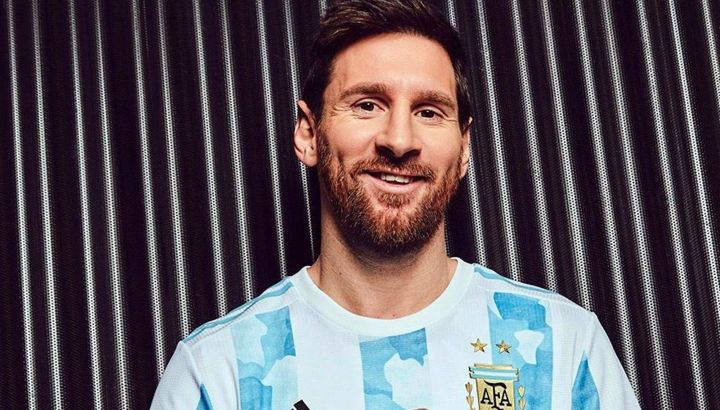 Messi camiseta argentina