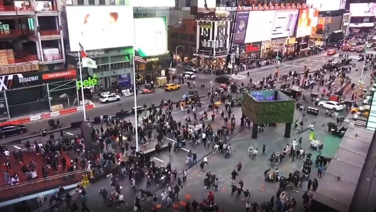 Nueva York Camara Web En Vivo Times Square Square New York Live