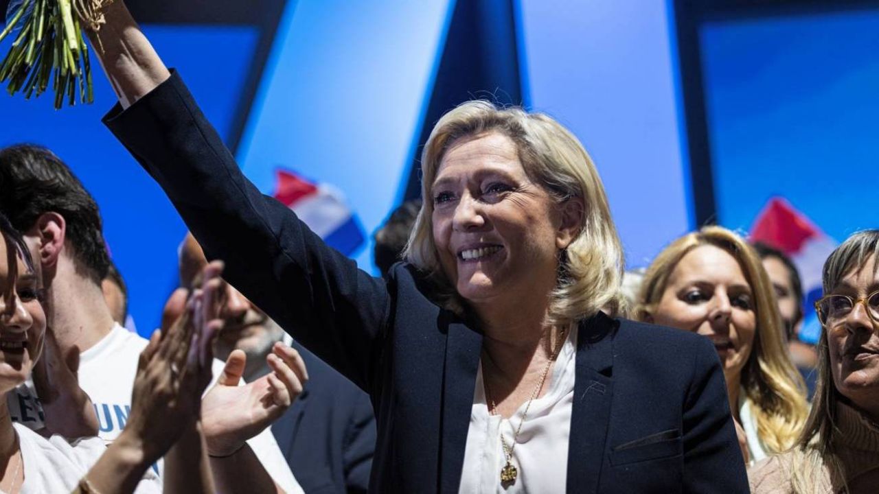 Le Pen buscará dar el batacazo el 24 de abril.  | Foto:Bloomberg