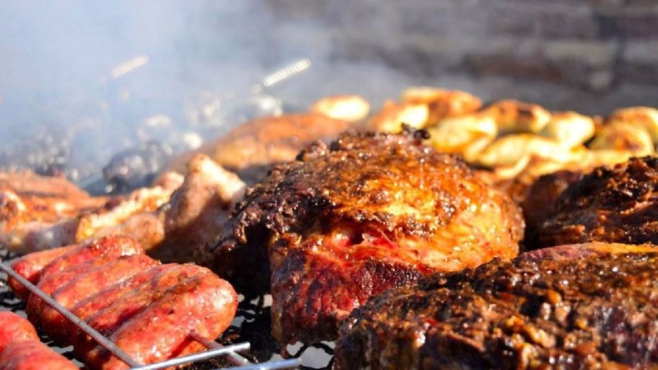 Asado para seis personas