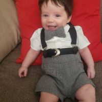 Así creció Emilio, el hijo de Alberto Cormillot y Estefanía Pasquini