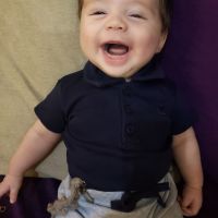Así creció Emilio, el hijo de Alberto Cormillot y Estefanía Pasquini